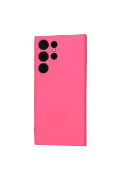 Velo Sleek Defense Silicone Case for Samsung Galaxy S23 Ultra - Hot Pink