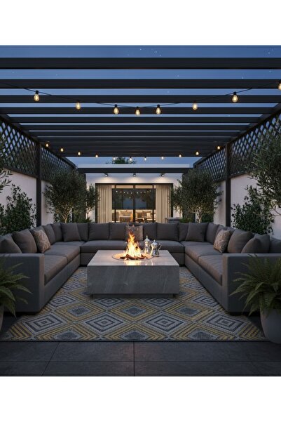 LAMST Modern marble alternative to a barbecue table