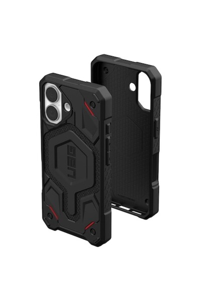 UAG Carcasă compatibilă cu iPhone 16, Premium P1308, Plastic și Kevlar - Negr...