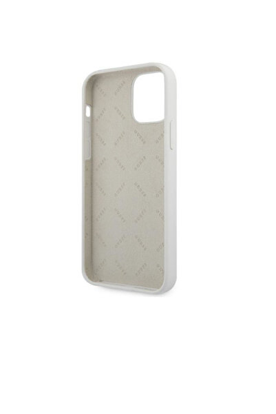 Guess iPhone 12 Pro Max 6.7 Silicone Vintage Cream