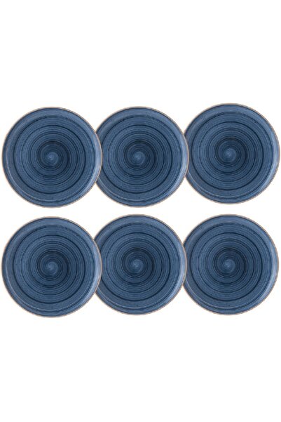 Bonna Set 6 farfurii suport din portelan Dusk 19cm