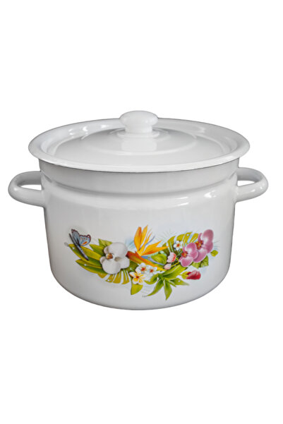 Raki Cratita emailata cu capac AVANTA 9L otel carbon