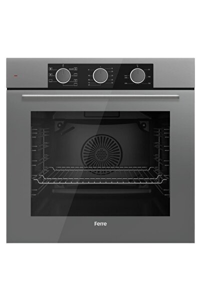 Ferre FryArt&SilentArt EVMA/ Sessiz Antrasit Gri Ankastre Set (D079-SA + QXE62CPR + SC408-WFA wok)