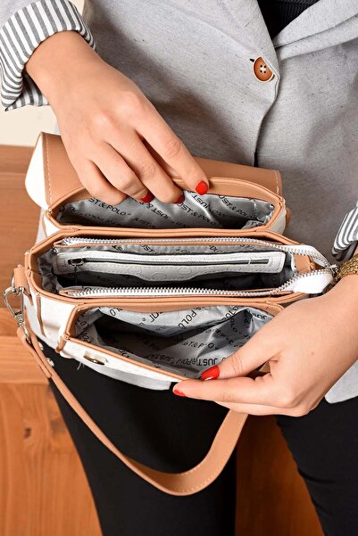 POLO CLUB Women's Polo 3 Compartment Shoulder Bag and Handbag (25X15 cm)