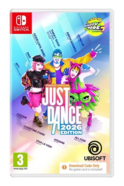 Ubisoft Just Dance 2026 [CODE ONLY] - Nintendo Switch