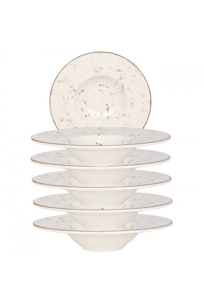 Bonna Set 6 farfurii paste Grain portelan 28cm