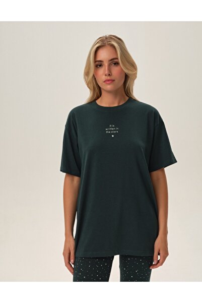 Henderson Women's Pajama Set 2-Piece T-Shirt & Jogger Pants Stars Pattern 100% Cotton Comfortable | Febe