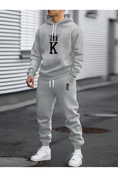 ship master Men's Autumn/Winter Comfortable Pajama Set |   Hooded Hoodie and Sweatpants Set