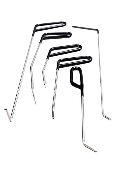 Generic 6-Piece Hooks Rods Paintless Dent Removal Car Repairing Tool Set