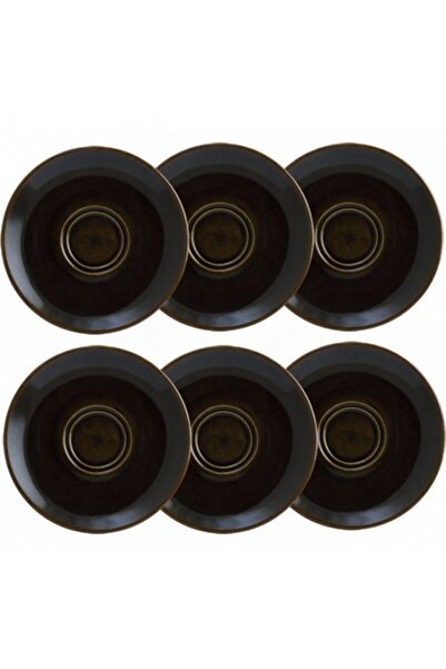 Bonna Set of 6 saucers 16cm Sphire Soil porcelain tea cup holder