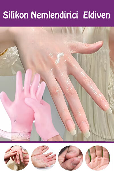 isometric 1 Çift Silikon Nemlendirici Eldiven Çatlak ve Kuruluğa Karşı Yoğun ...