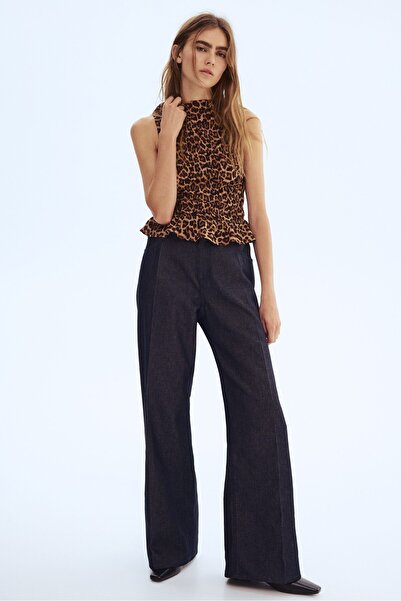 H&M Büzgülü Kolsuz Üst