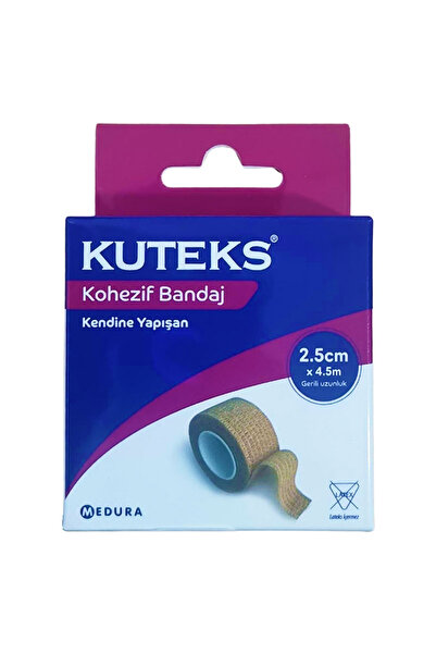 Kuteks Bandaj Kendinden Yapışkanlı 2,5 Cm
