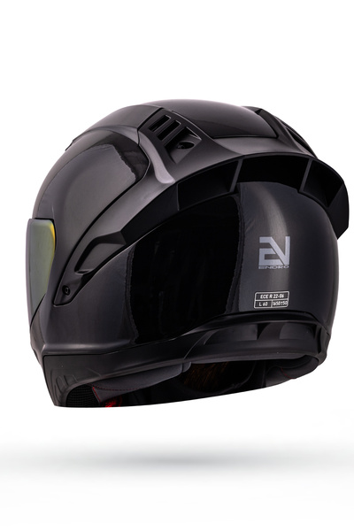 ENDRO Twister Parlak Siyah Kask