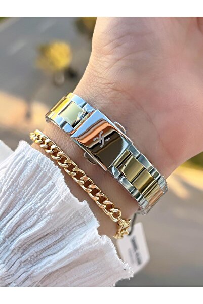 Daniel Klein Steel Cord 30 Mt Water Resistant Women's Wristwatch+Bracelet Byn.14090.8