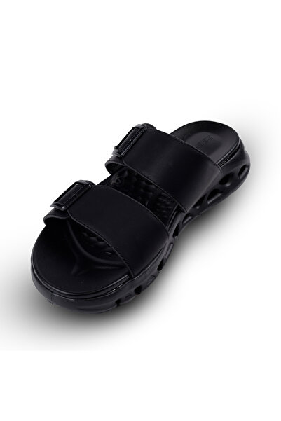 Clariss Men's leather sandals with comfortable orthopedic sole