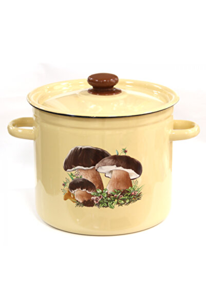 Raki Enameled saucepan GABI, 9L carbon steel, with lid