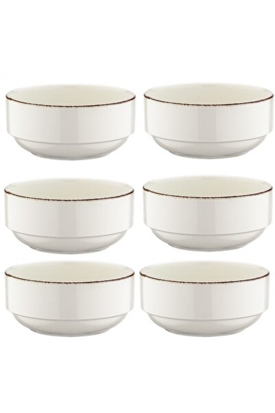 Bonna Set 6 boluri stocabile Retro 14cm 500ml portelan