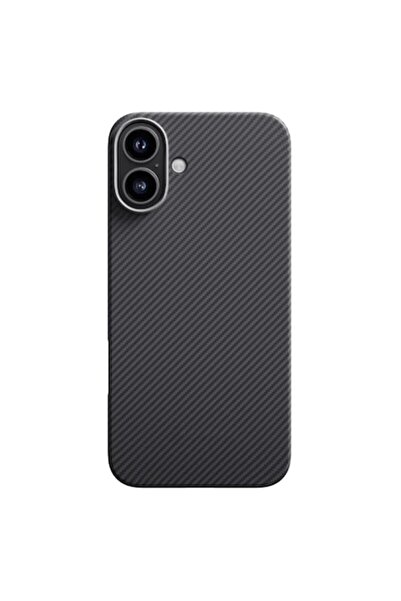 Velo Carcasă Sleek Defense W57 din fibră Kevlar pentru iPhone 16 Plus - Negru...