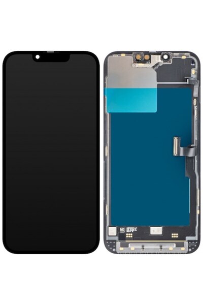 GERICOM Apple iPhone 13 Pro Touchscreen Display with Frame - Black (Service Pack, Precision Fit X66)