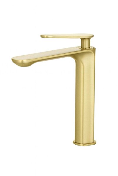 Generic Tematik High Matte Gold Basin Mixer (Tall)