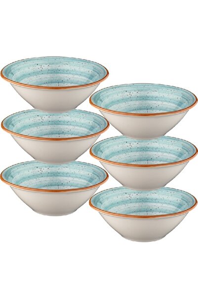 Bonna Set 6 boluri Gourmet portelan Aqua 20cm 900ml