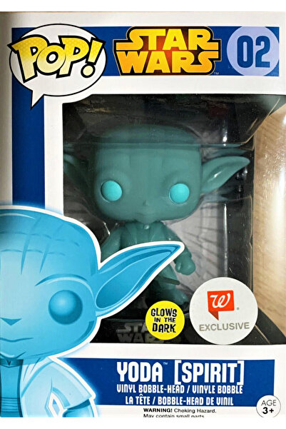 Funko Pop Star Wars Yoda (Spirit) #02 Glows In The Dark Figür