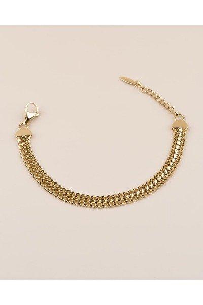 Portakal Esintisi Arlissa Çift Sıra Hasır Örgü Xuping Bileklik