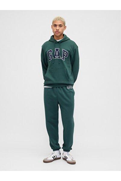GAP Men's Green Relaxed Logo Jogger Sweatpants
