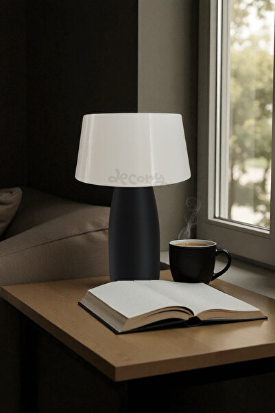 decory Urban Pinterest Style Cozy Lampshade Table Lamp, Stylish Simple Table Lamp (Bioplastic) E27