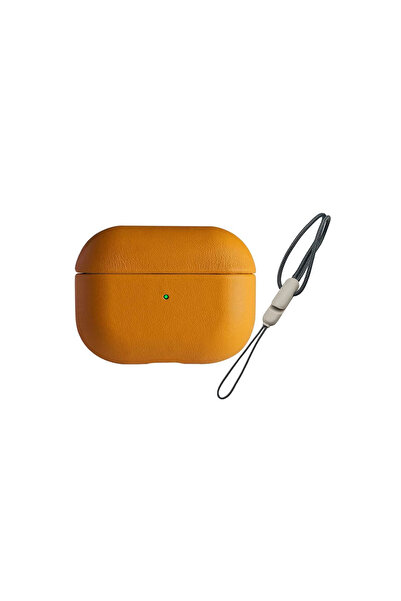 AL - KAR TİCARET AirPods 3 (3Rd Generation) 405 Leather Case - Orange