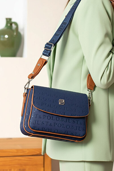 POLO CLUB Жіноча сумка через плече з 3 відділеннями та ручна сумка (25x15 см)