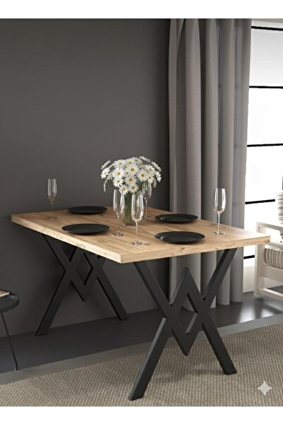 modülare Yemek Masası Cafe Masası Balkon Masası Mutfak Masası Sabit Masa Meta...