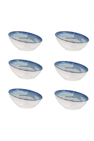 Bonna Set 6 boluri sos 8cm 60ml Harena din portelan