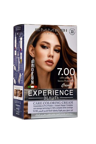 ZERO Beauty Experience 35 Permanent Italian Hair Dye Kit - Shade 7.00 Intense Pearl Blonde