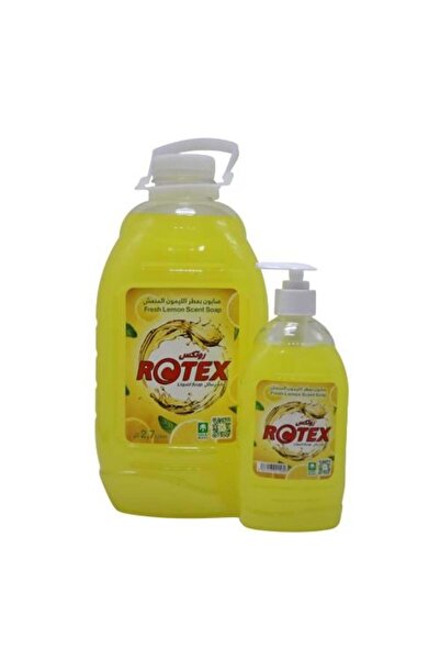 ROTEX صابون سائل لليدين برائحة الليمون 2700 + 500 مل