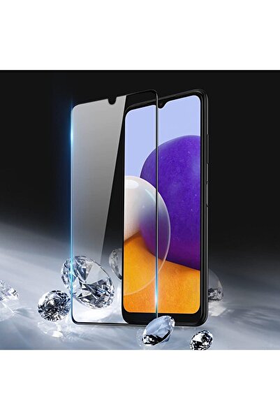 Generic Full-Adhesive Tempered Glass Screen Protector for Samsung Galaxy A22 5G - Clear