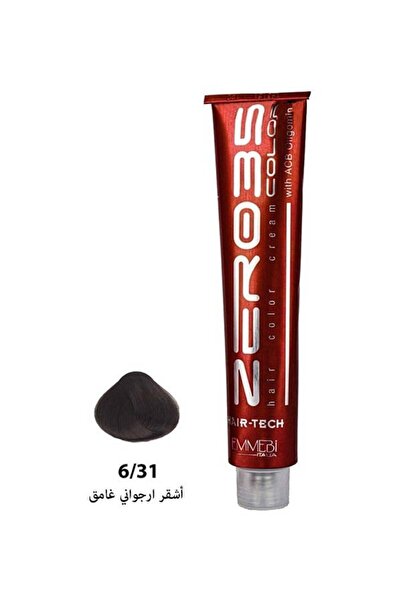 ZERO 35 Color Italian Hair Dye Cream - Sahara