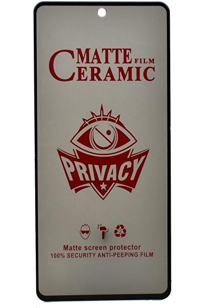 Generic واقي شاشة نانو سيراميك غير لامع للخصوصية لهاتف سامسونج جالاكسي A72، شفاف