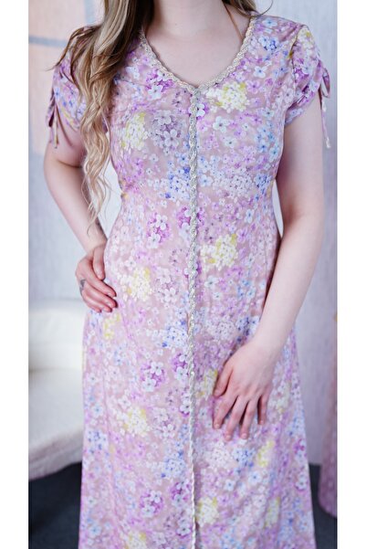 Lyaly aljlabyh Luxurious Emirati reception jalabiya - First-class silk and cotton (yellowish beige/pale mustard color)