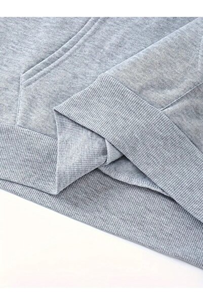 Massgai Unisex What It Is Printed Design Hooded Oversized Sweatshirt Hoodie