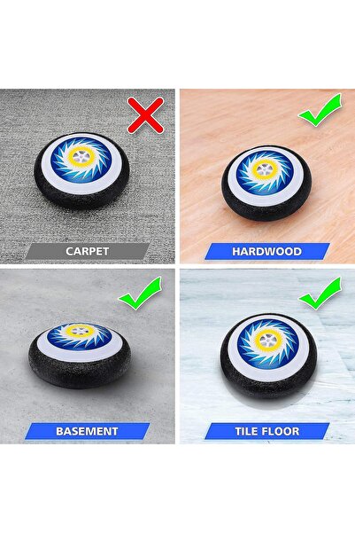 OEM Hover Hockey Set for Kids — Hover Hockey Game with 2 Goals and LED Air Hover Ball