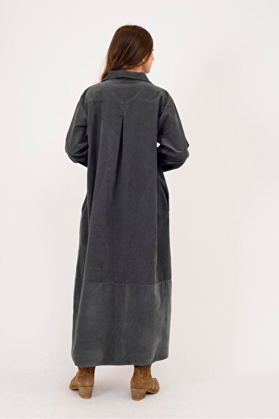 Park Moda 10974 ROCHIE DE CAMĂȘĂ CU IMPRIMARE FLORI LOVA