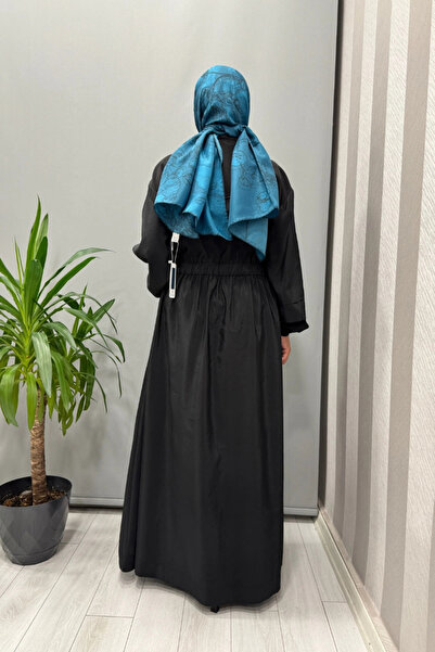 clande Belden Lace-Up Dress Black 5009