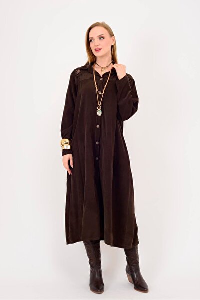 Park Moda 11429 LOVA ΦΟΡΕΜΑ ΜΕ ΑΝΑΚΛΑΣΤΗ ΣΤΙΛ ΜΕ ΑΝΑΚΛΑΣΤΗ ΣΤΙΛ ΜΕ ΛΕΠΤΟΜΕΡΗ ΣΤΙΛ ΜΕ ΦΙΤΙΛΙΑ ΚΑΙ ΒΕΛΟΥΔΟ