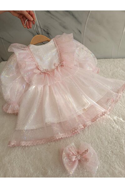 Elwirababyboutiqe simli pudra elbise