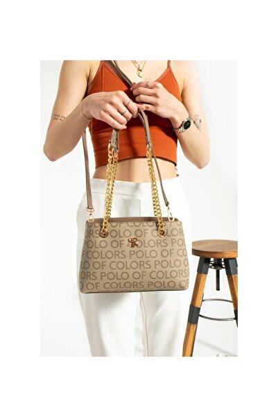 Polo Of Colors حقيبة كتف وحقيبة كروس نسائية