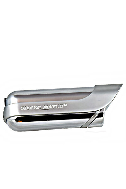 Silver Match Silver Match lighter, silver turbojet refillable blue gift box