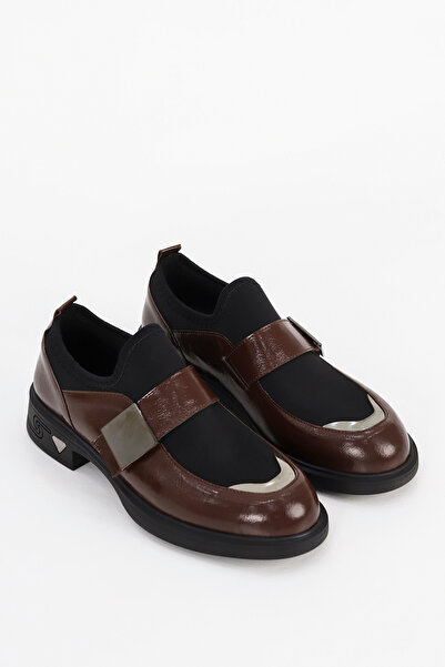 Mamito Ayakkabı Int 4065 Stretch Detailed Low Sole Oafer