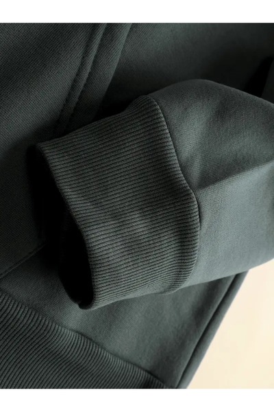 Massgai Unisex Essentials Σχέδιο με τύπωμα με κουκούλα oversized Φούτερ με κουκούλα